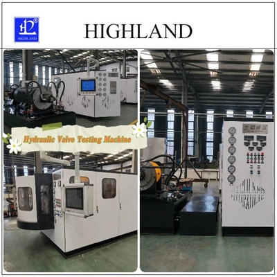 Highland thiết kế tùy chỉnh thủy lực van thử nghiệm băng ghế cho ngành công nghiệp mỏ than