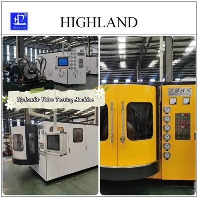 Highland thiết kế tùy chỉnh thủy lực van thử nghiệm băng ghế cho ngành công nghiệp mỏ than