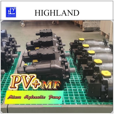 Máy bơm piston áp suất cao hiệu suất cao Highland cho xe tải trộn bê tông