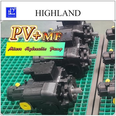 Máy bơm piston áp suất cao hiệu suất cao Highland cho xe tải trộn bê tông