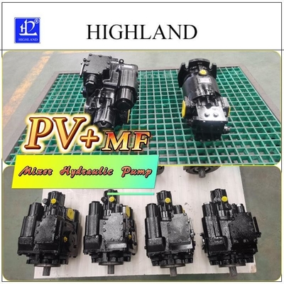 Máy trộn bê tông Highland Máy bơm bơm thủy lực với dung lượng tải mạnh