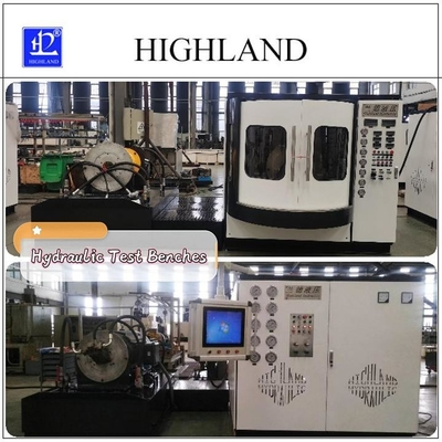 500 L/Min Hydraulic Test Bench Testing Hydraulic Pumps And Motors Equipment By HIGHLAND Design Các máy bơm và động cơ thủy lực