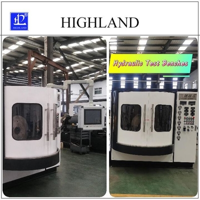 Bàn thử nghiệm thủy lực hoàn toàn tự động Tỷ lệ dòng chảy 450 L/min cùng với áp suất 42 Mpa