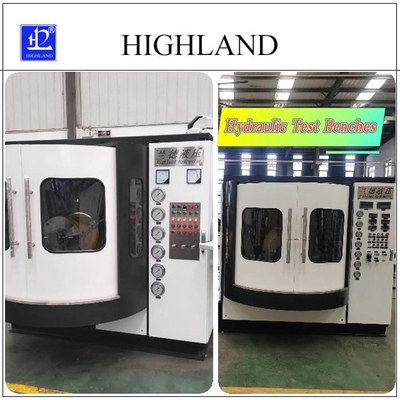 Bàn thử nghiệm thủy lực hoàn toàn tự động Tỷ lệ dòng chảy 450 L/min cùng với áp suất 42 Mpa