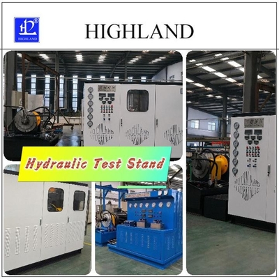 Thử nghiệm thủy lực Thử nghiệm hiệu quả của máy bơm và động cơ thủy lực với thương hiệu Highland