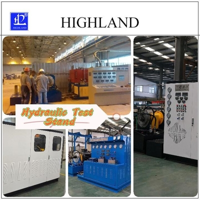 Thử nghiệm thủy lực Thử nghiệm hiệu quả của máy bơm và động cơ thủy lực với thương hiệu Highland