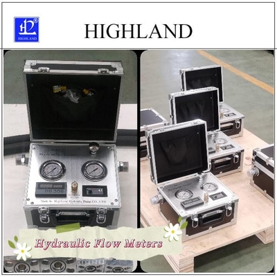 HIGHLAND Máy đo lưu lượng thủy lực Thiết kế dầu có thể tháo rời Phạm vi nhiệt độ -20C -150C
