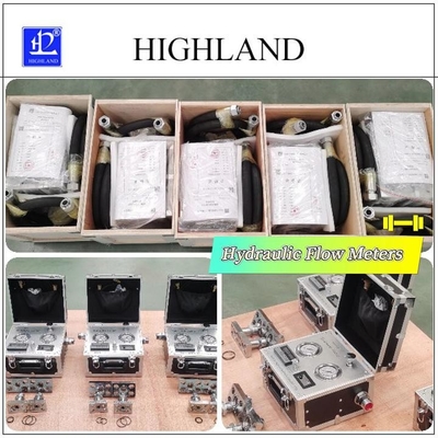 Hiển thị dữ liệu HIGHLAND Máy kiểm tra thủy lực với áp suất tối đa 420 bar