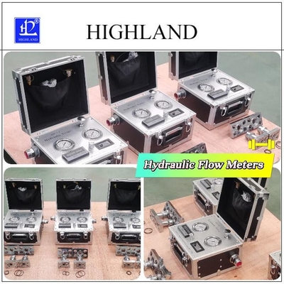 Hiển thị dữ liệu HIGHLAND Máy kiểm tra thủy lực với áp suất tối đa 420 bar