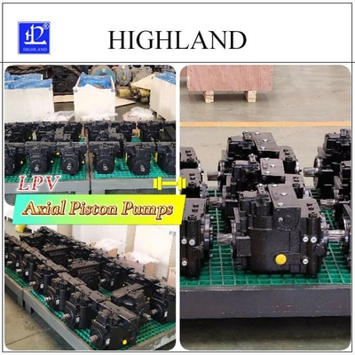 Máy bơm piston thủy lực Highland với cấu trúc piston trục biến động