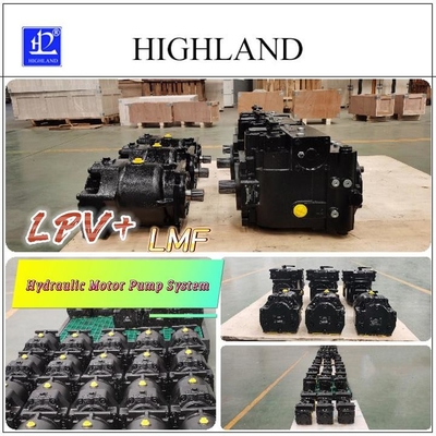 Hệ thống bơm động cơ thủy lực LPV90 cho máy thu hoạch gạo