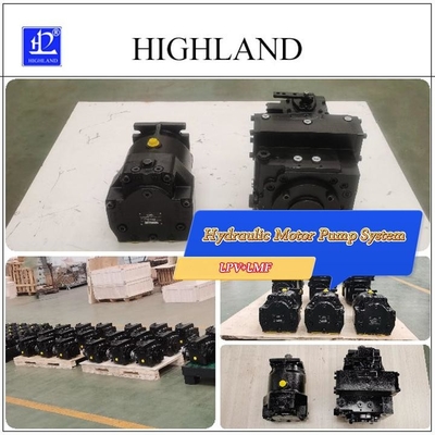 Hydraulic thay đổi dịch chuyển Trục bơm piston Kiểm soát chính xác