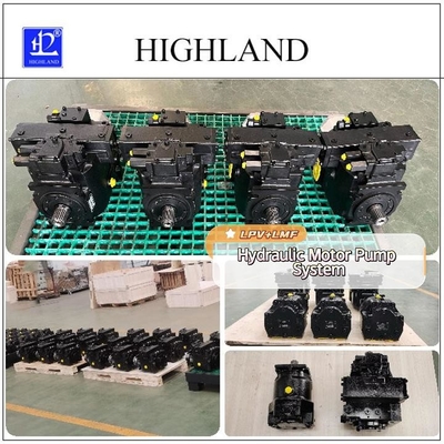Hydraulic thay đổi dịch chuyển Trục bơm piston Kiểm soát chính xác