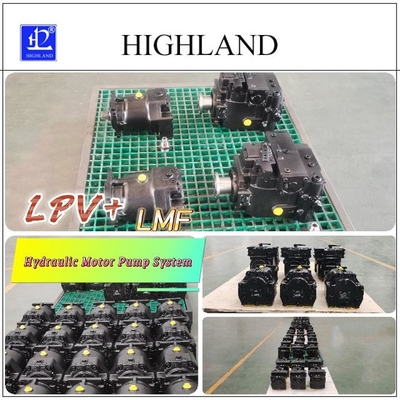 Bơm trục thủy lực LPV90 có bơm dầu sạc