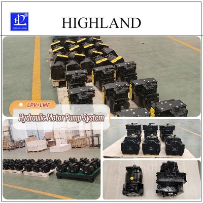 Bơm trục thủy lực LPV90 có bơm dầu sạc