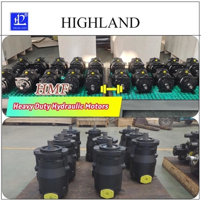 Công suất nặng HMF90 Động cơ thủy lực Lớp sắt đúc Nhà bảo trì dễ dàng Mô-men xoắn lớn