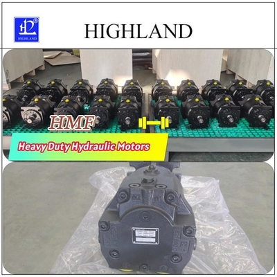 Công suất nặng HMF90 Động cơ thủy lực Lớp sắt đúc Nhà bảo trì dễ dàng Mô-men xoắn lớn