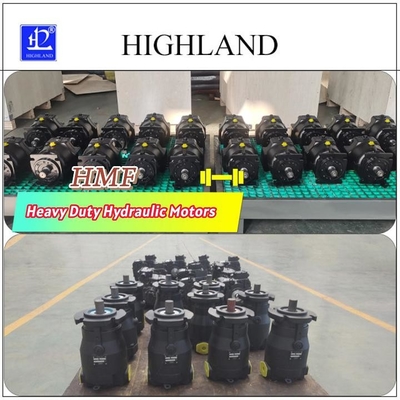 HMF Series Heavy Duty Hydraulic Motors Cast Iron Housing Tốc độ xoắn cao