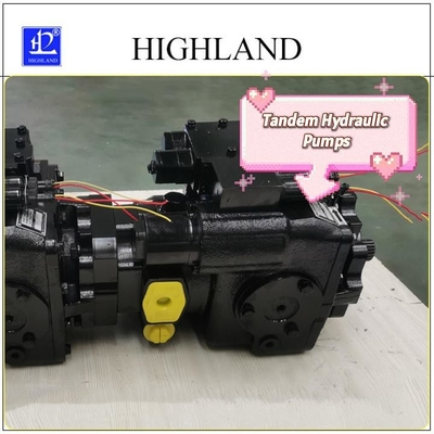 Máy bơm thủy lực tandem biến động cho thiết bị di động
