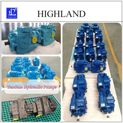 Máy bơm thủy lực tandem nhỏ gọn và mạnh mẽ cho hệ thống mạch kín