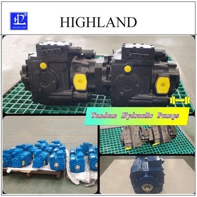 Máy bơm thủy lực tandem nhỏ gọn và mạnh mẽ cho hệ thống mạch kín