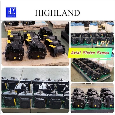Hydraulic thay đổi dịch chuyển Trục bơm piston Kiểm soát chính xác