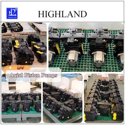 Bơm trục thủy lực LPV90 có bơm dầu sạc