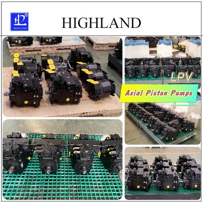 Bơm trục thủy lực LPV90 có bơm dầu sạc
