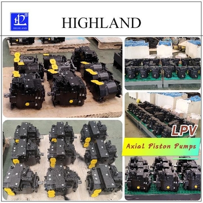 Bơm trục thủy lực LPV90 có bơm dầu sạc