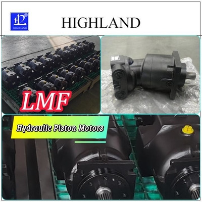 Động cơ pít-tông thủy lực LMF30 có vỏ bằng gang và giấy chứng nhận bằng sáng chế