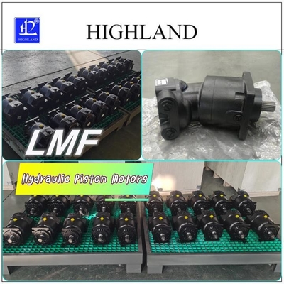 Động cơ pít-tông thủy lực LMF30 có vỏ bằng gang và giấy chứng nhận bằng sáng chế