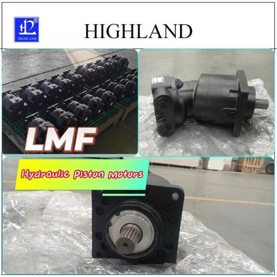 Động cơ pít-tông thủy lực LMF30 có vỏ bằng gang và giấy chứng nhận bằng sáng chế