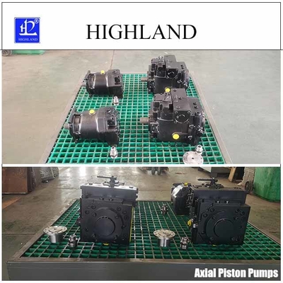 Máy bơm piston với các thành phần hệ thống thủy lực