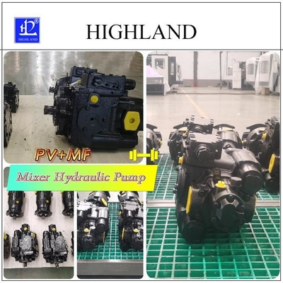 Máy trộn xi măng dầu thủy lực Máy bơm thủy lực với áp suất đỉnh 42Mpa