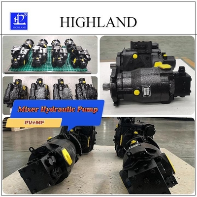 Máy trộn xi măng dầu thủy lực Máy bơm thủy lực với áp suất đỉnh 42Mpa