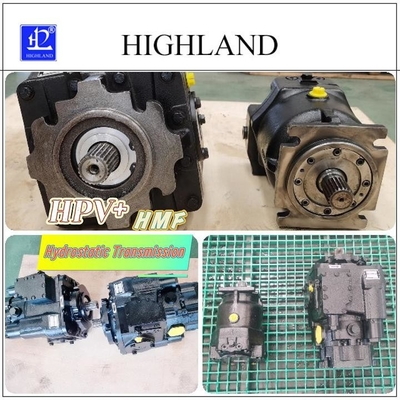 176KW máy bơm động cơ thủy lực năng lượng liên tục với độ dịch chuyển tối đa 130ml / R