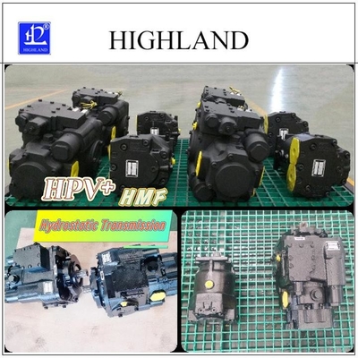 176KW máy bơm động cơ thủy lực năng lượng liên tục với độ dịch chuyển tối đa 130ml / R