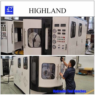 HIGHLAND Thang thử nghiệm thủy lực hoàn toàn tự động - Tỷ lệ dòng chảy 500 l/phút