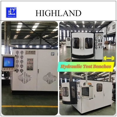 Máy thử nghiệm Bàn thử thủy lực 500 L/Min Tỷ lệ dòng chảy 42 Mpa Áp lực cho máy bơm và động cơ
