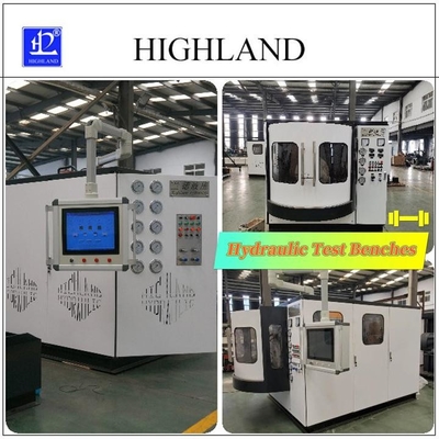 Máy thử nghiệm Bàn thử thủy lực 500 L/Min Tỷ lệ dòng chảy 42 Mpa Áp lực cho máy bơm và động cơ