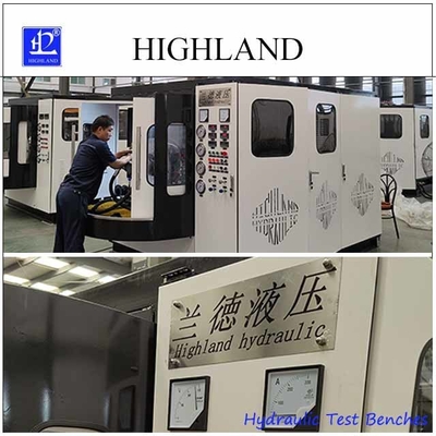 42 Mpa áp suất Hydraulic Test Benches Hệ thống kiểm tra thiết bị thủy lực cho máy đào