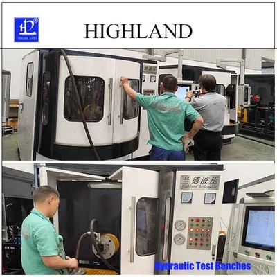 42 Mpa áp suất Hydraulic Test Benches Hệ thống kiểm tra thiết bị thủy lực cho máy đào