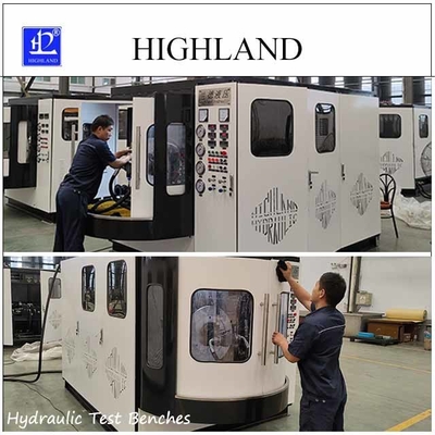 110 Kw Thang thử nghiệm thủy lực cho thử nghiệm máy bơm và động cơ với bố trí mô-đun