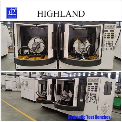 110 Kw Thang thử nghiệm thủy lực cho thử nghiệm máy bơm và động cơ với bố trí mô-đun