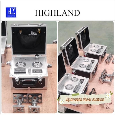 420 Bar Max Pressure Hydraulic Flowmeters cho tốc độ dòng chảy thử nghiệm từ -20C đến 150C