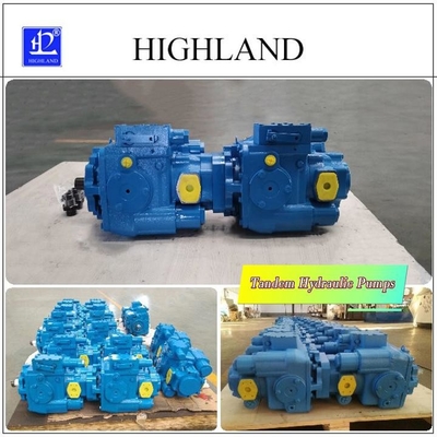 Máy bơm thủy lực 110cc/r Tandem cho máy móc nông nghiệp