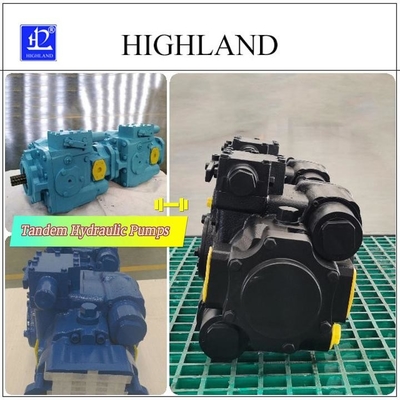 Máy bơm thủy lực 110cc/r Tandem cho máy móc nông nghiệp