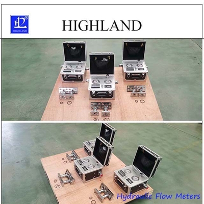 Đồng máy thu hoạch hiển thị dữ liệu Máy kiểm tra thủy lực với áp suất tối đa 420 bar áp suất