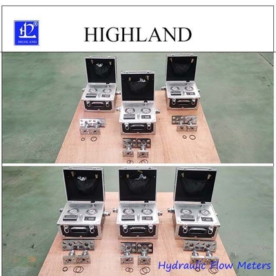 Đồng máy thu hoạch hiển thị dữ liệu Máy kiểm tra thủy lực với áp suất tối đa 420 bar áp suất
