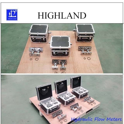 Đồng máy thu hoạch hiển thị dữ liệu Máy kiểm tra thủy lực với áp suất tối đa 420 bar áp suất
